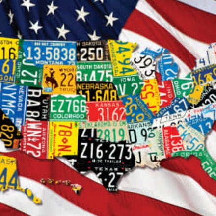 image of State Plates Family Puzzle