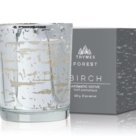 image of Thymes Forest Birch Votive Candle