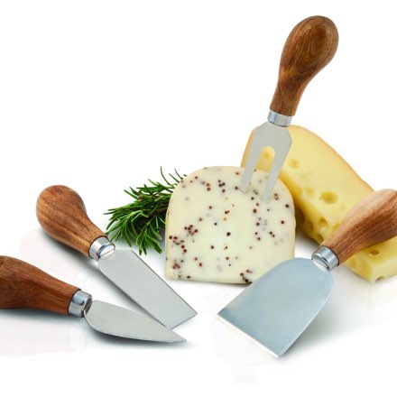 image of Gourmet Cheese Knife Set by Twine