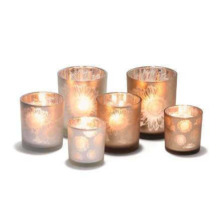 image of Two's Company Sunflower Candleholder