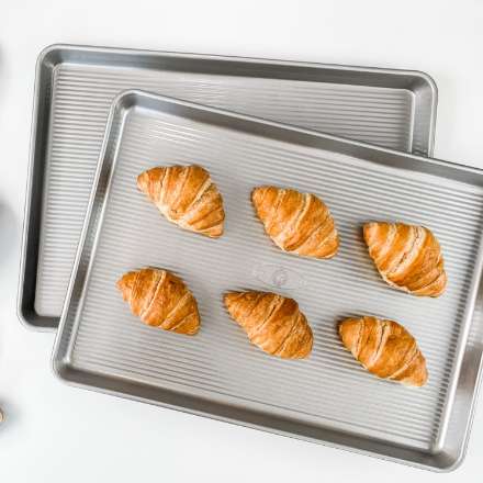 image of USA Baking Pans-Rectangular: Half Sheet or Jelly Roll (and More)