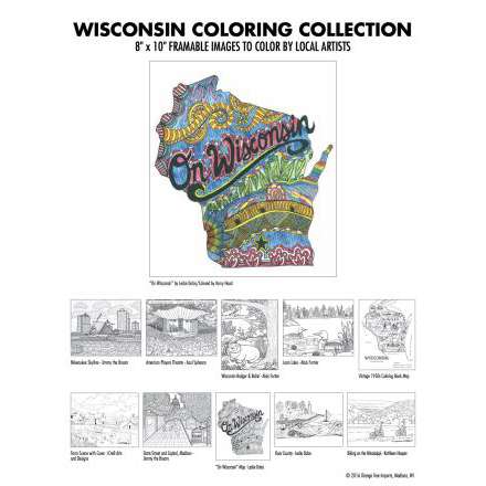 image of Wisconsin Coloring Collection