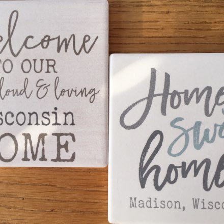 image of Wisconsin Home Coasters