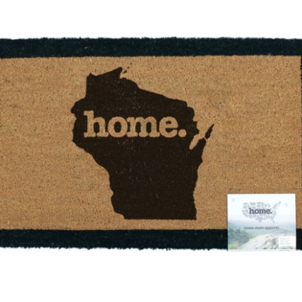 image of Wisconsin 'Home' Door Mat