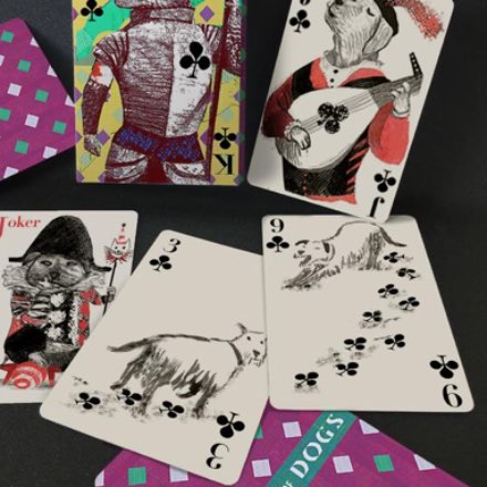 image of Pack of Dogs Playing Cards
